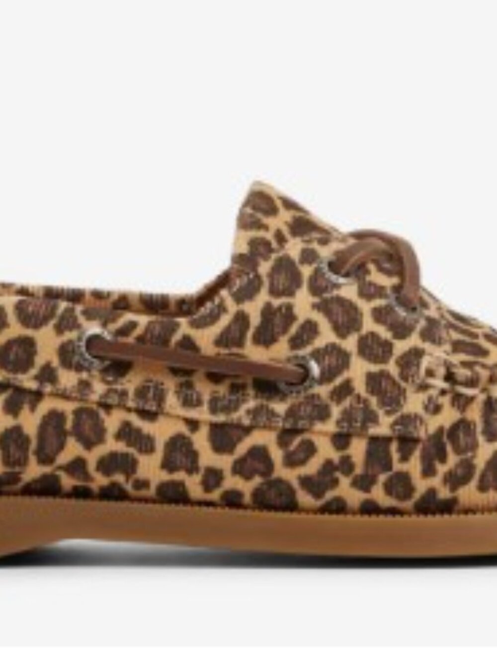 SPERRY Authentic Original™ 2-Eye Boat Shoe. Animal Print. Size 6.5. Brand new.